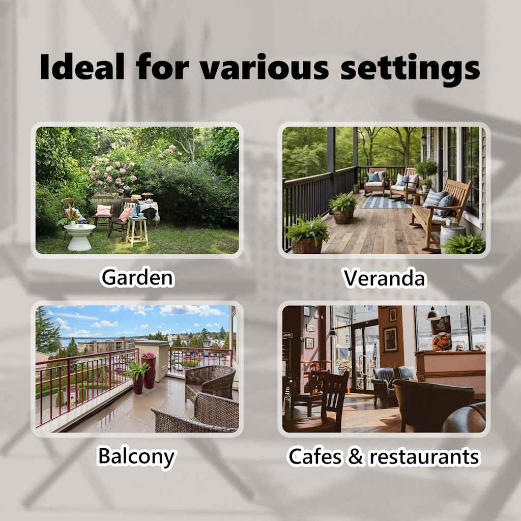 Tenda a Rullo per Esterni 120x270 cm Crema - homemem39