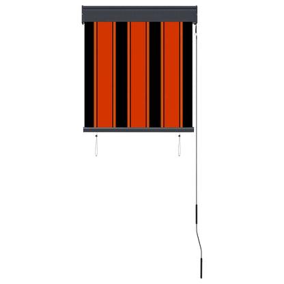 Tenda a Rullo per Esterni 60x250 cm Arancione e Marrone