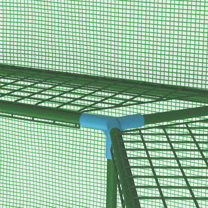 Serra con Ripiani in Acciaio 227x223 cm - homemem39