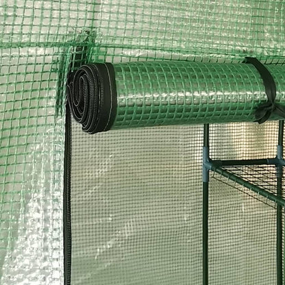 Serra con Ripiani in Acciaio 143x143x195 cm - homemem39