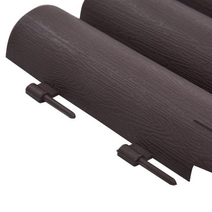 Bordature per Prato 36 pz Marroni 10 m in PP - homemem39