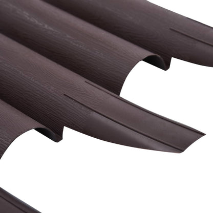 Bordature per Prato 36 pz Marroni 10 m in PP - homemem39