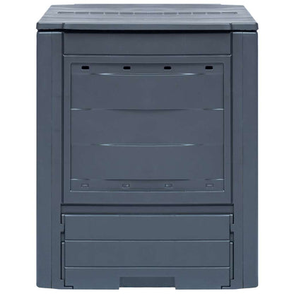 Compostiere per Giardino 3 pz Grigio 60x60x73 cm 780 L