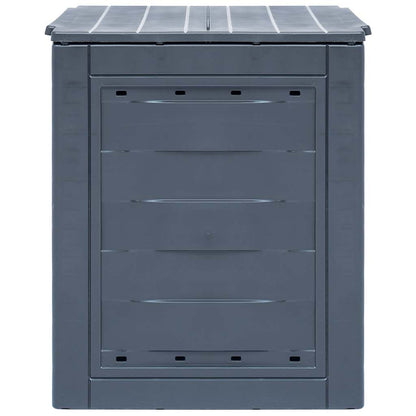 Compostiere per Giardino 3 pz Grigio 60x60x73 cm 780 L