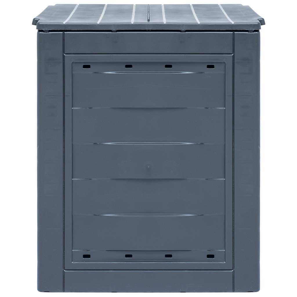 Compostiere per Giardino 3 pz Grigio 60x60x73 cm 780 L