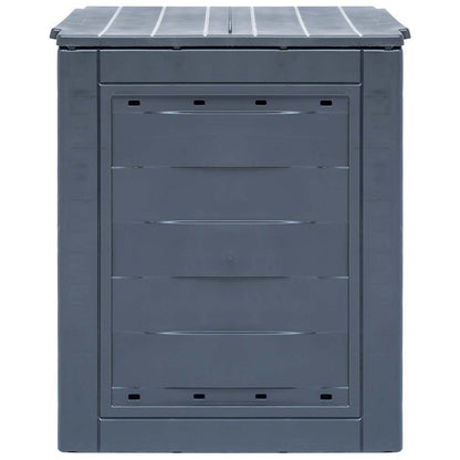 Compostiere per Giardino 3 pz Grigio 60x60x73 cm 780 L