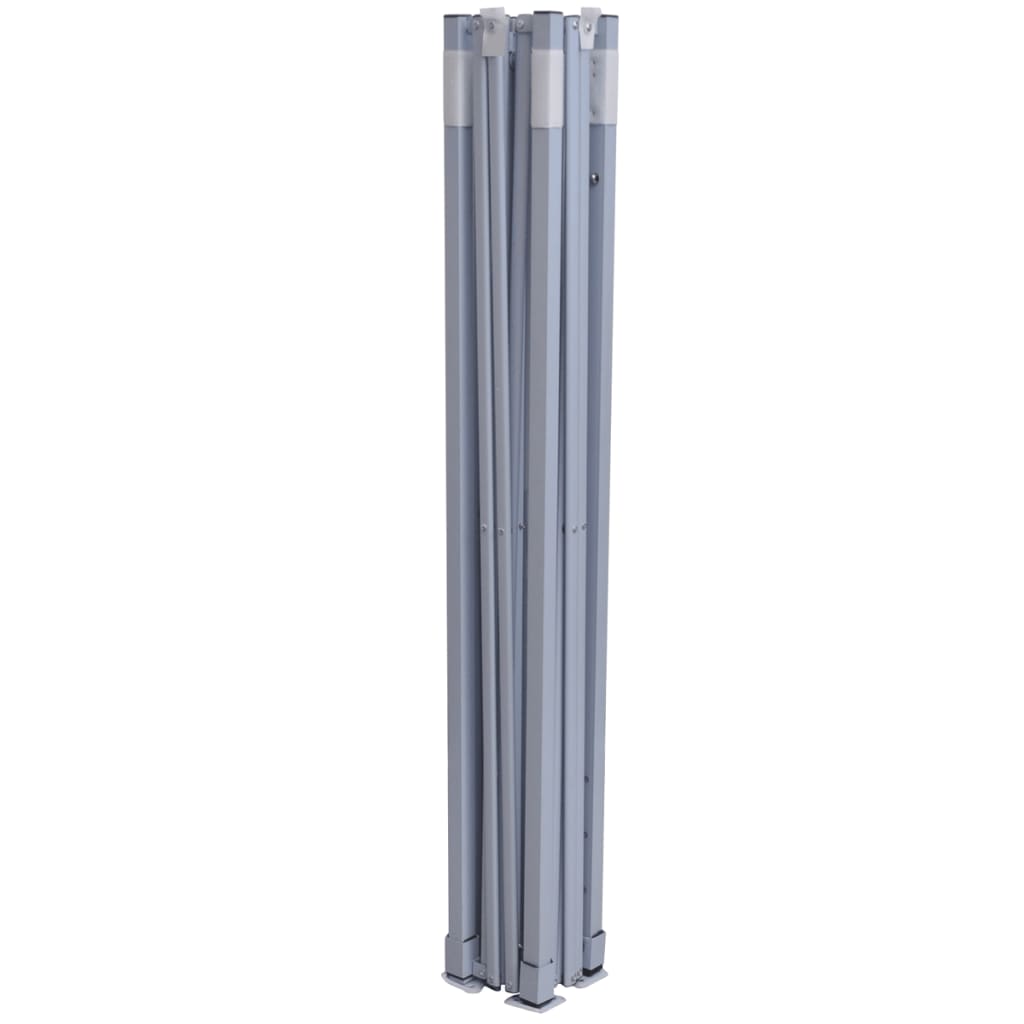 Gazebo Professionale Pieghevole 2x2 m in Acciaio Blu | homemem39