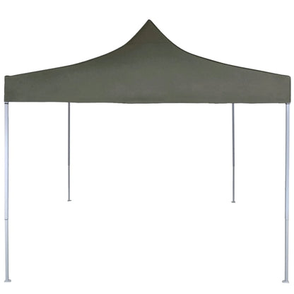 Gazebo Professionale Pieghevole 2x2m in Acciaio Antracite | homemem39