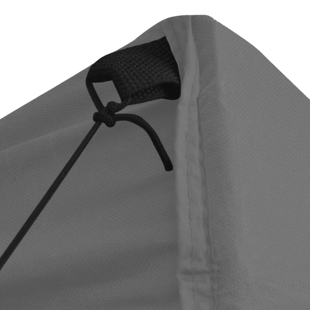 Gazebo Professionale Pieghevole 4 Pareti 2x2m Acciaio Antracite | homemem39