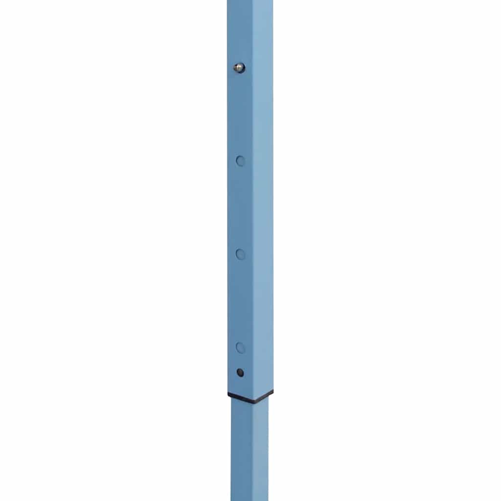 Tende da Festa 17 pcs Antracite con Telaio Blu Tessuto Oxford | homemem39