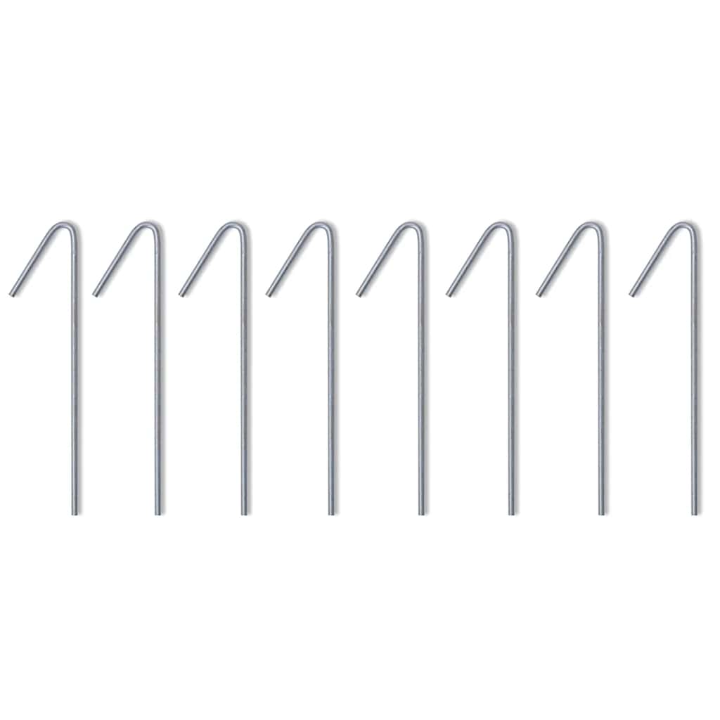 Tende da Festa 17 pcs Antracite con Telaio Blu Tessuto Oxford | homemem39