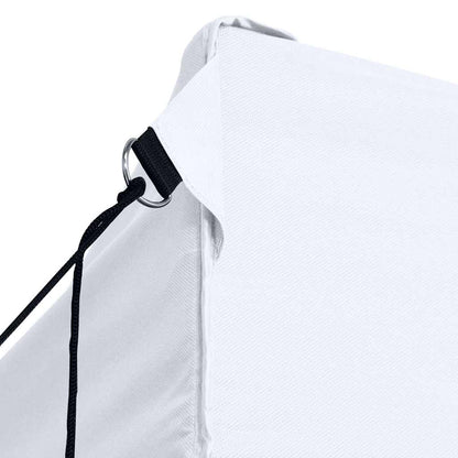 Gazebo Professionale Pieghevole 4 Pareti 280x410x315 cm Bianco