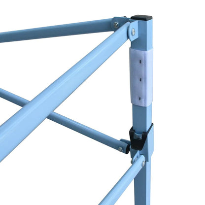 Gazebo Professionale Pieghevole 4 Pareti 280x410x315 cm Bianco