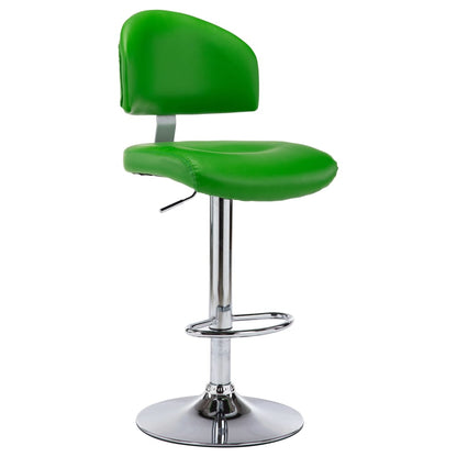 Sgabelli da Bar 2 pz Verdi in Similpelle | homemem39