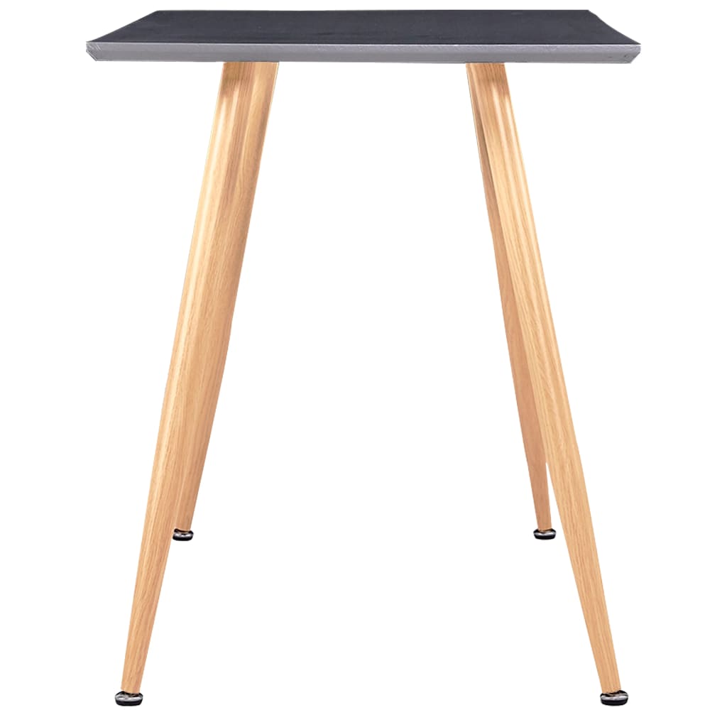 Tavolo da Pranzo Grigio e Rovere 120x60x74 cm in MDF | homemem39