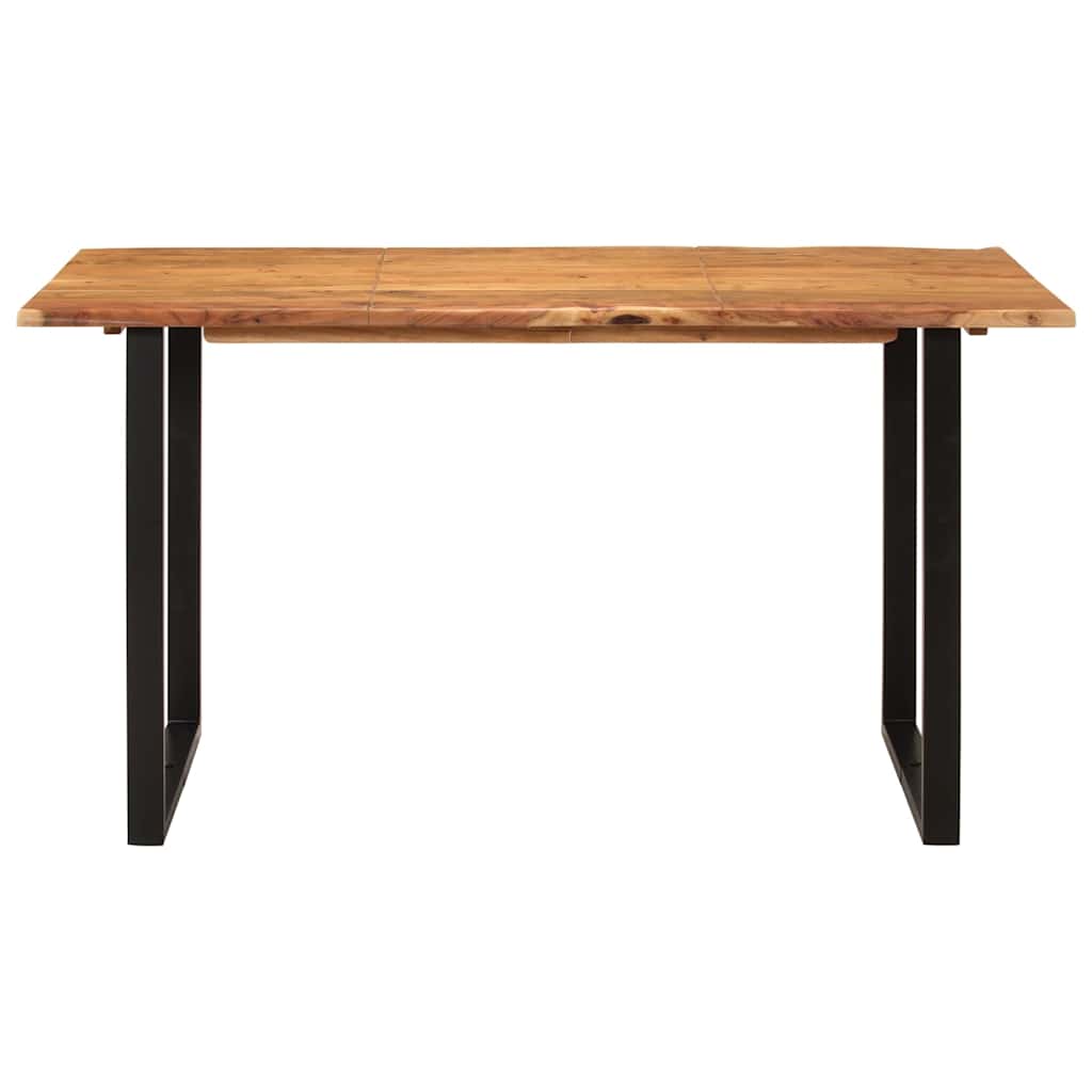 Tavolo da Pranzo 140x70x76 cm in Legno Massello di Acacia | homemem39