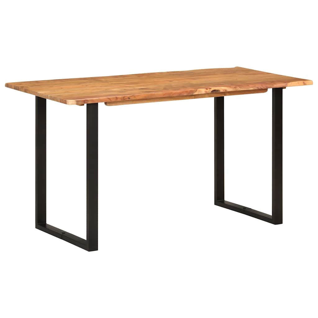 Tavolo da Pranzo 140x70x76 cm in Legno Massello di Acacia | homemem39