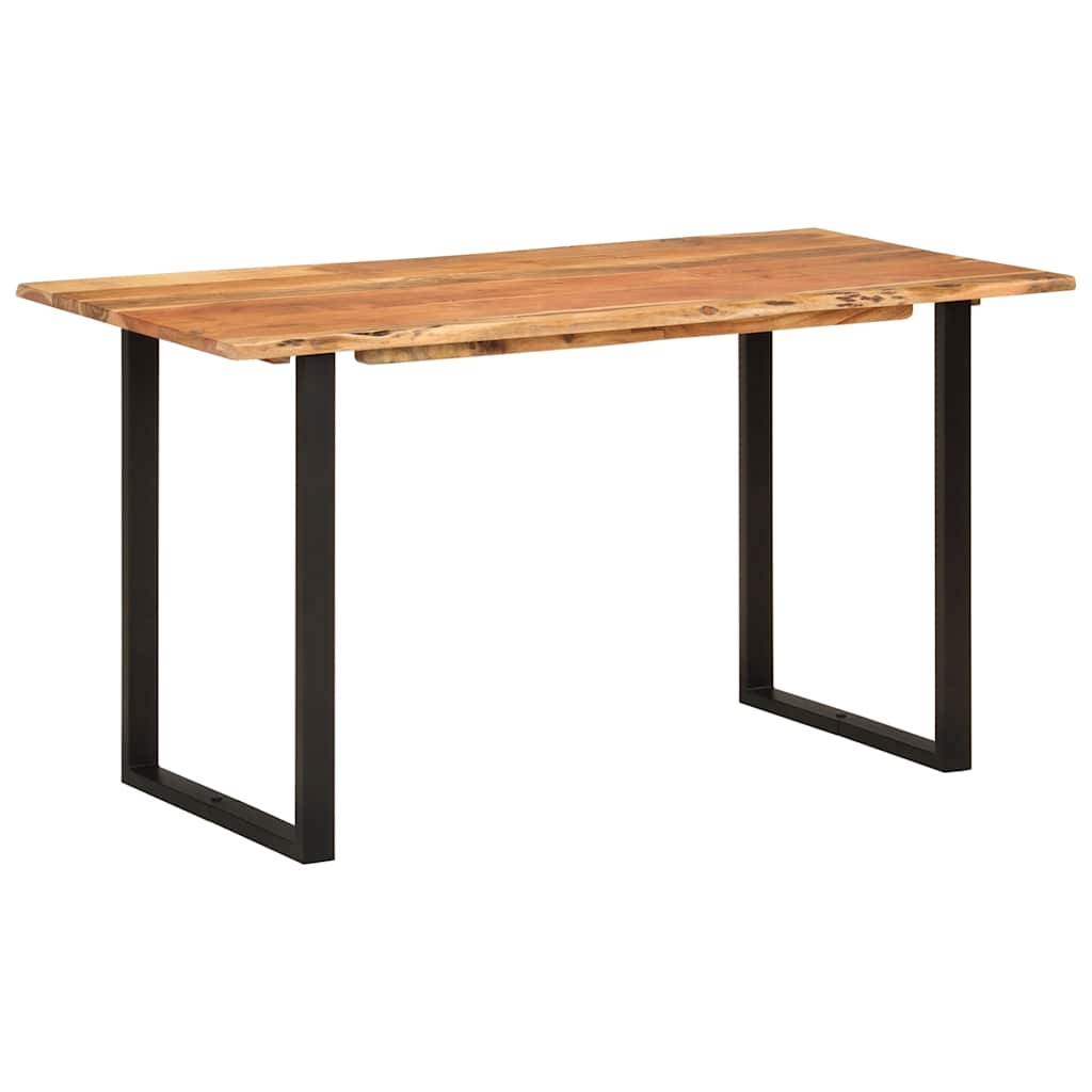 Tavolo da Pranzo 140x70x76 cm in Legno Massello di Acacia | homemem39