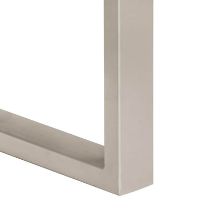 Tavolo da Pranzo 140x70x76 cm in Legno Massello di Acacia