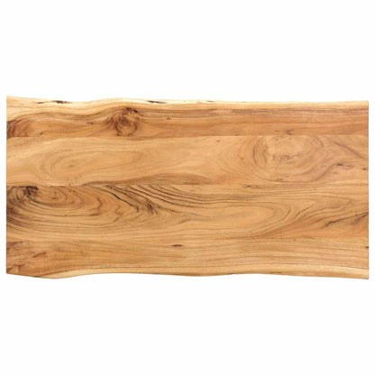 Tavolo da Pranzo 118x58x76 cm in Legno Massello di Acacia | homemem39