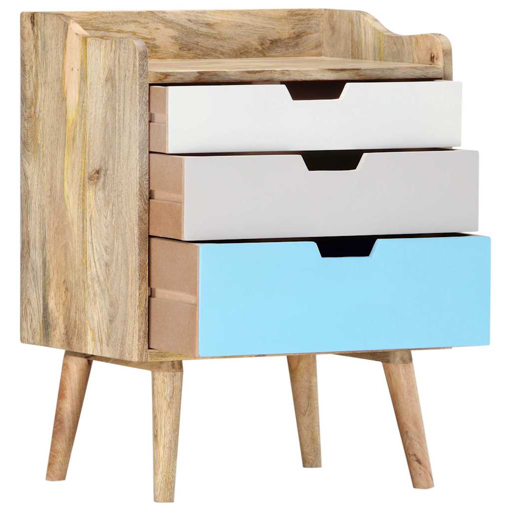 Comodino in Legno Massello di Mango