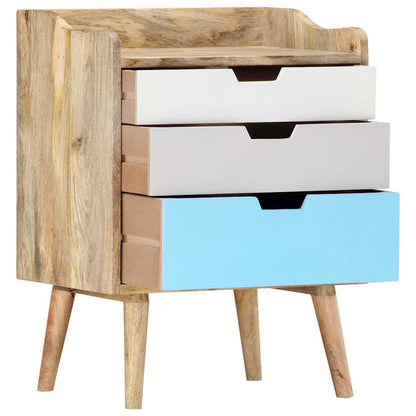 Comodino in Legno Massello di Mango