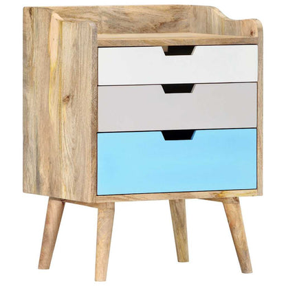 Comodino in Legno Massello di Mango