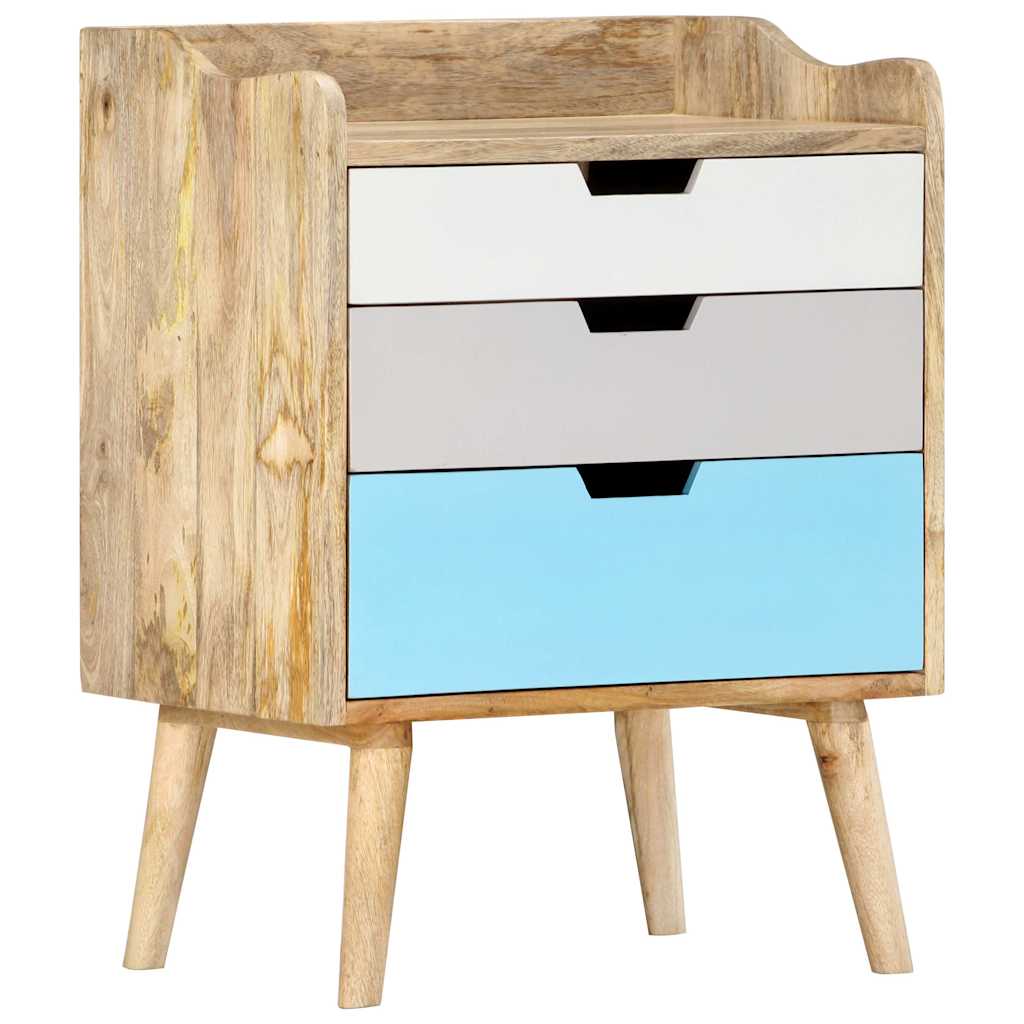 Comodino in Legno Massello di Mango