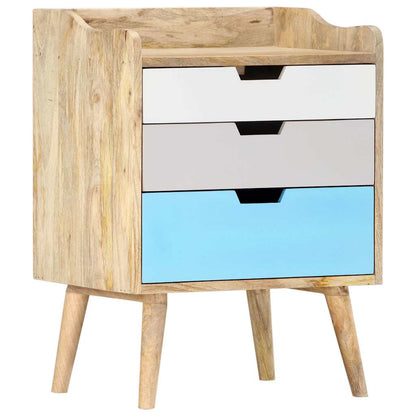 Comodino in Legno Massello di Mango
