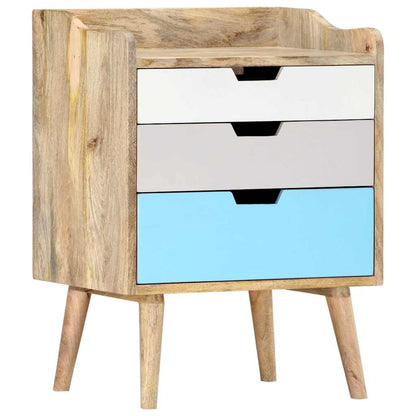 Comodino in Legno Massello di Mango