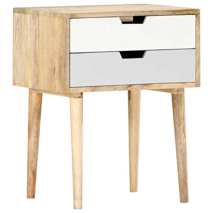 Comodino in Legno Massello di Mango
