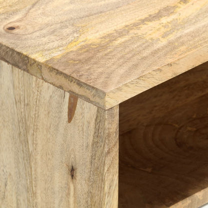 Mobile Porta TV 110x35x48 cm Legno Massello di Mango