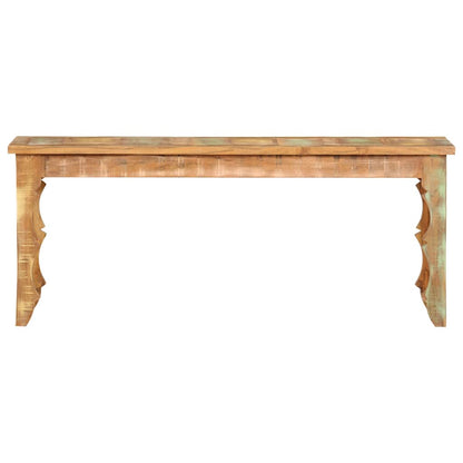 Panca 110x35x45 cm in Legno Massello di Recupero