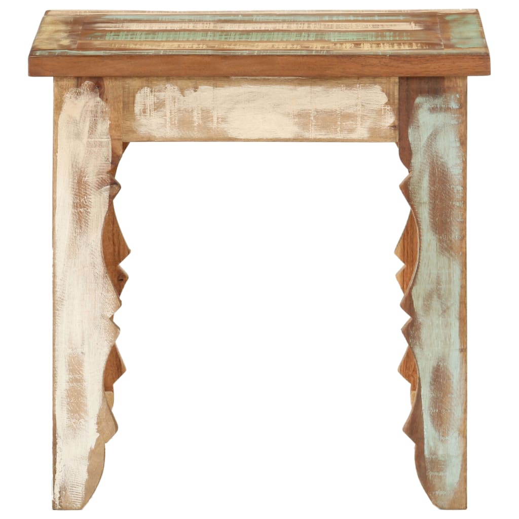 Tavolino da Salotto 40x40x40 cm in Legno Massello di Recupero | homemem39