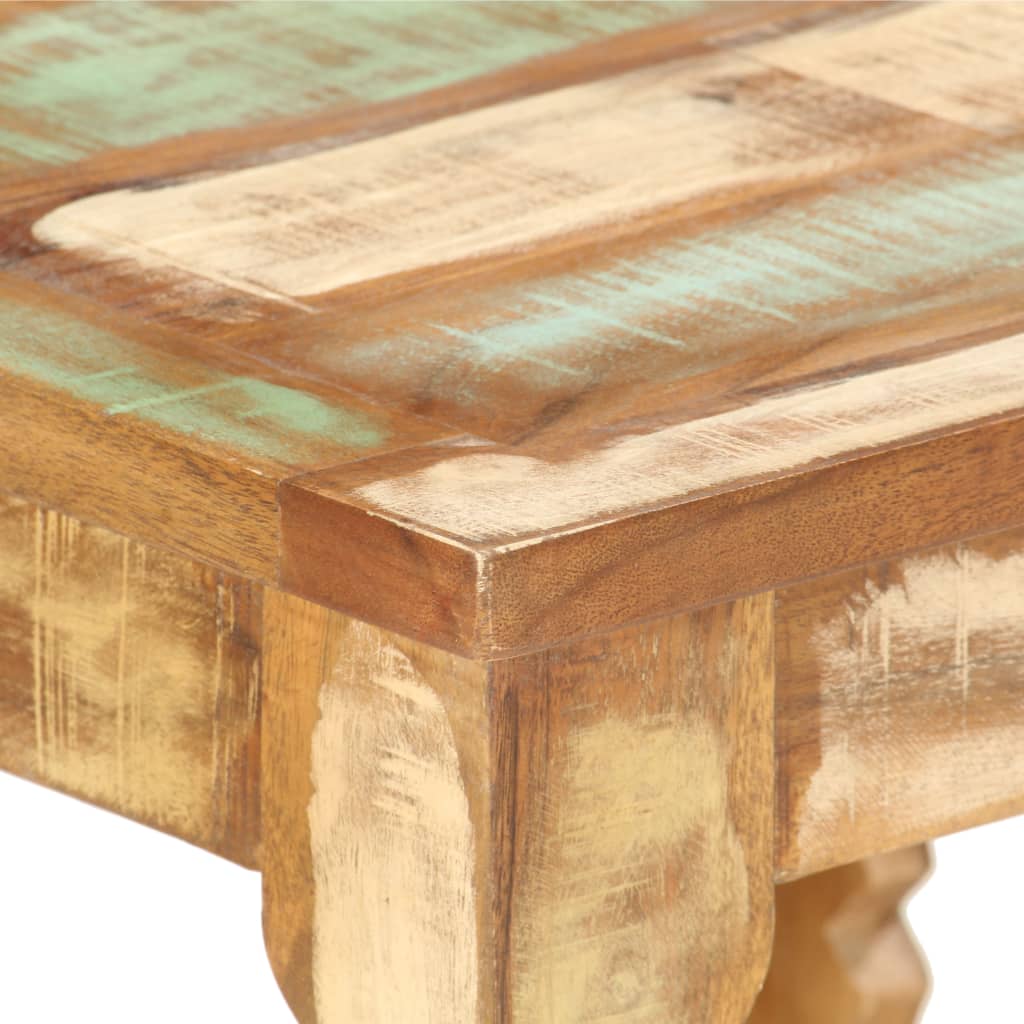 Tavolino da Salotto 40x40x40 cm in Legno Massello di Recupero | homemem39