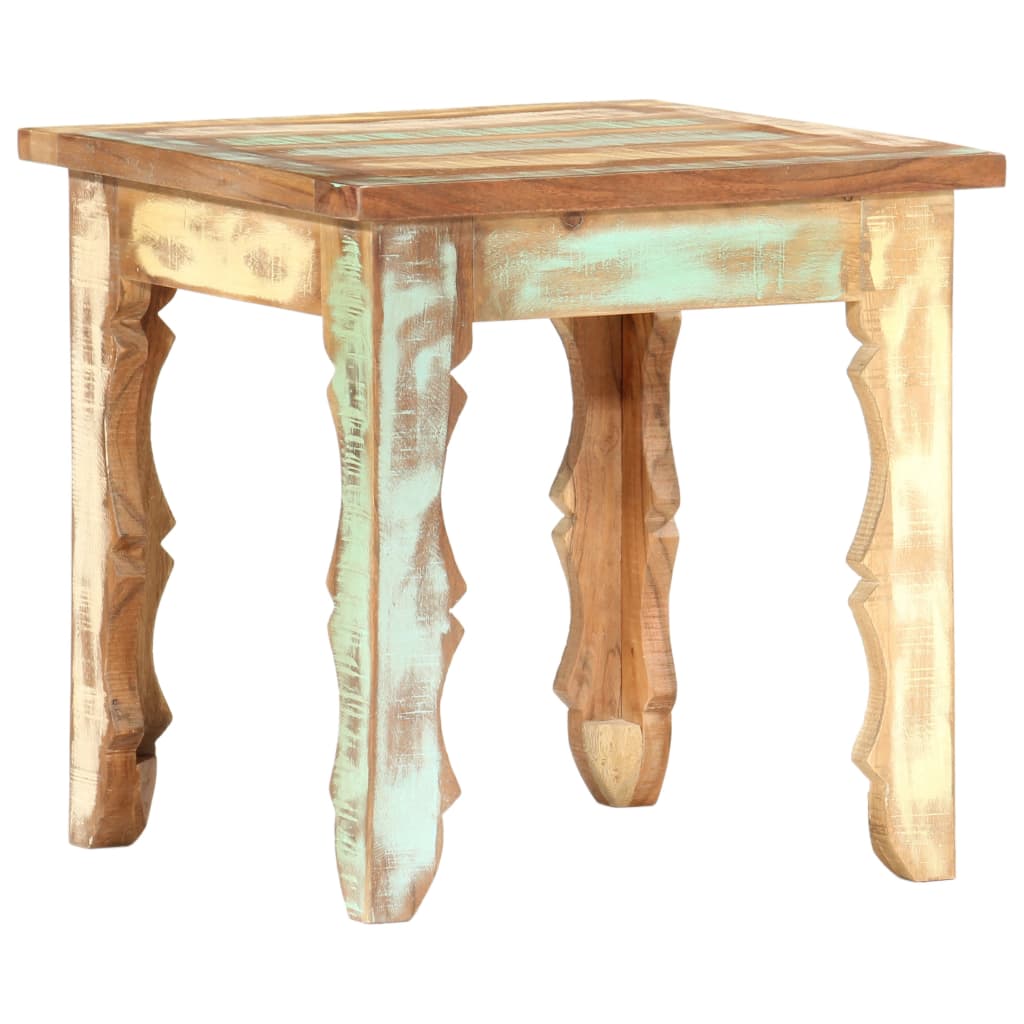 Tavolino da Salotto 40x40x40 cm in Legno Massello di Recupero | homemem39
