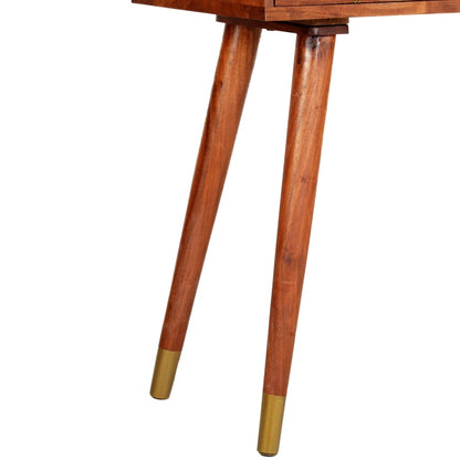 Tavolo Consolle 90x35x76 cm in Legno Massello d'Acacia | homemem39