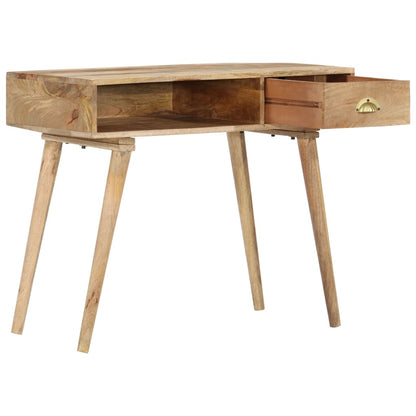 Tavolo Consolle 90x45x75 cm in Legno Massello di Mango - homemem39