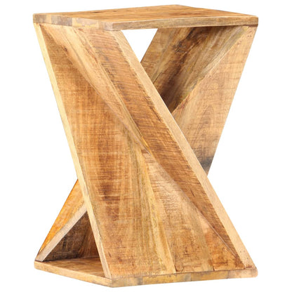 Tavolino di Servizio 35x35x55 cm in Legno Massello di Mango | homemem39