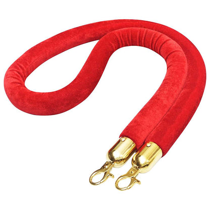Cordone per Transenne Rosso e Oro in Velluto | homemem39