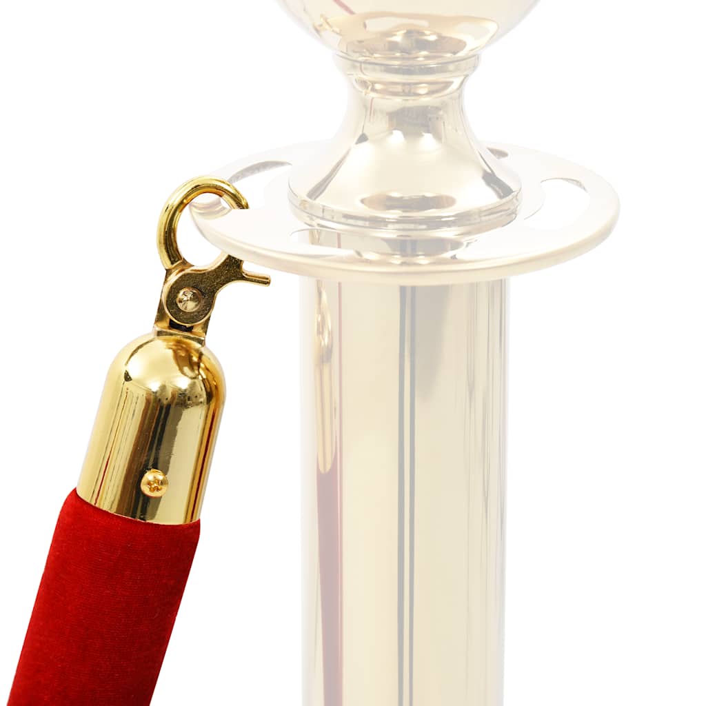 Cordone per Transenne Rosso e Oro in Velluto - homemem39