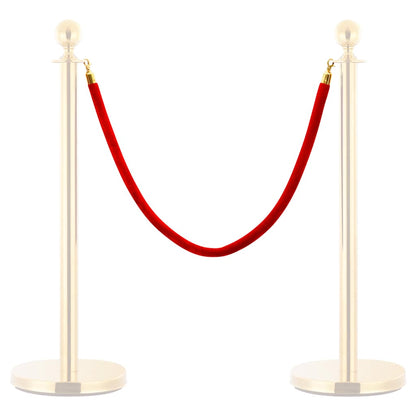Cordone per Transenne Rosso e Oro in Velluto | homemem39