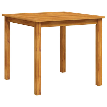 Garden Table 85x85x74 cm in Solid Acacia Wood