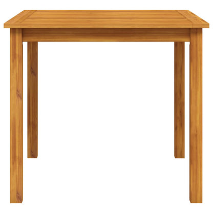 Garden Table 85x85x74 cm in Solid Acacia Wood