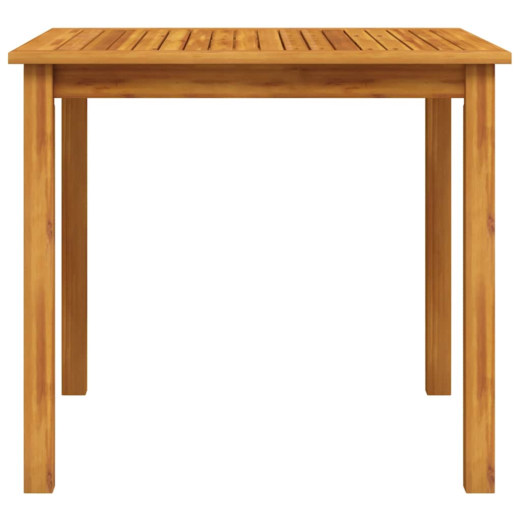 Garden Table 85x85x74 cm in Solid Acacia Wood
