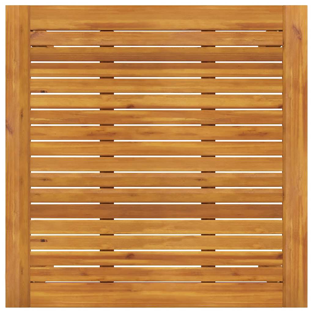 Garden Table 85x85x74 cm in Solid Acacia Wood