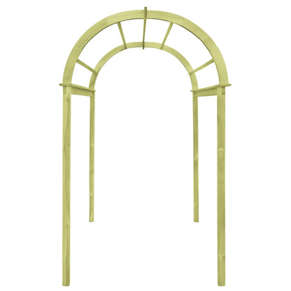 Arco a Traliccio 125x150x235cm in Legno di Pino Impregnato | homemem39