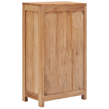 Credenza 50x30x90 cm in Legno Massello di Teak - homemem39