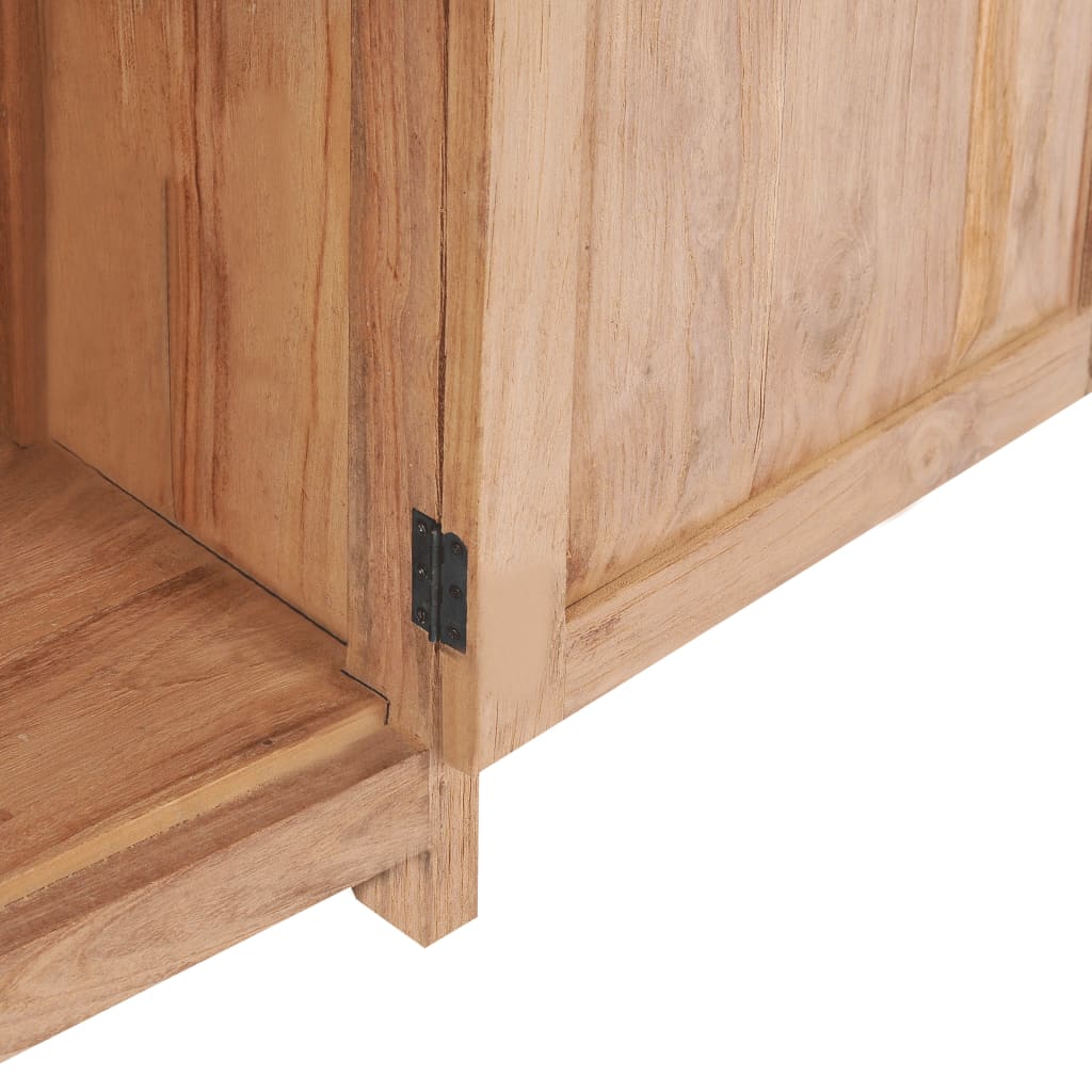 Credenza 50x30x90 cm in Legno Massello di Teak - homemem39