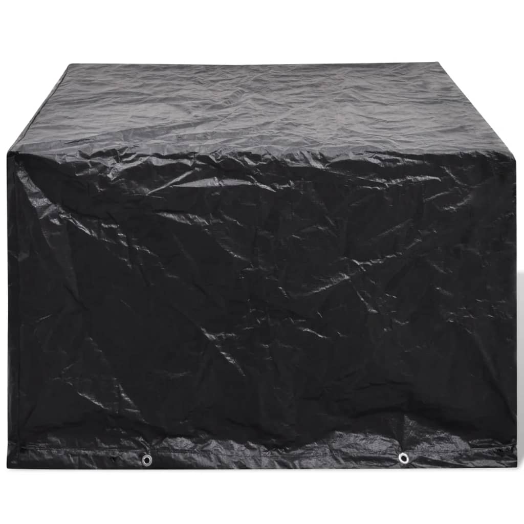 Coperture Arredi Giardino 2pz Polyrattan 8 Occhielli 113x113cm | homemem39